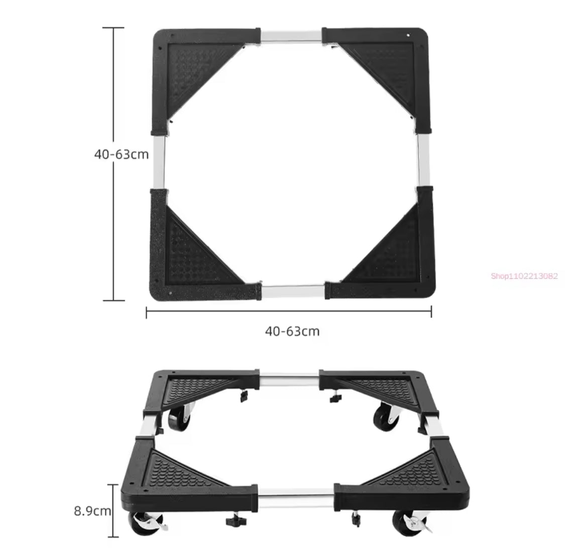Base for Fridge and Washing Machine Moveable stand