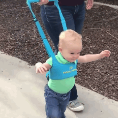 Comfortable and Supportable Safety Learning Walking Baby Belt