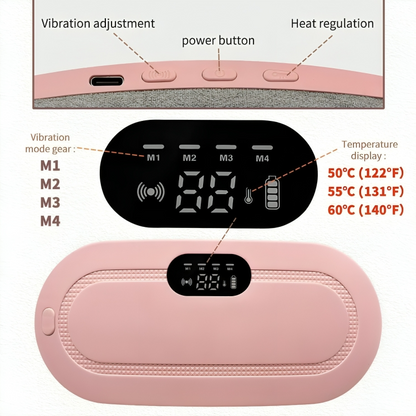 Portable Cordless Heating Pad for Women