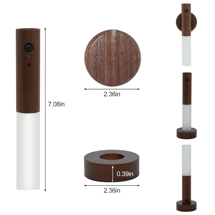 Motion Sensor Night Light 3 Colors, USB Powered