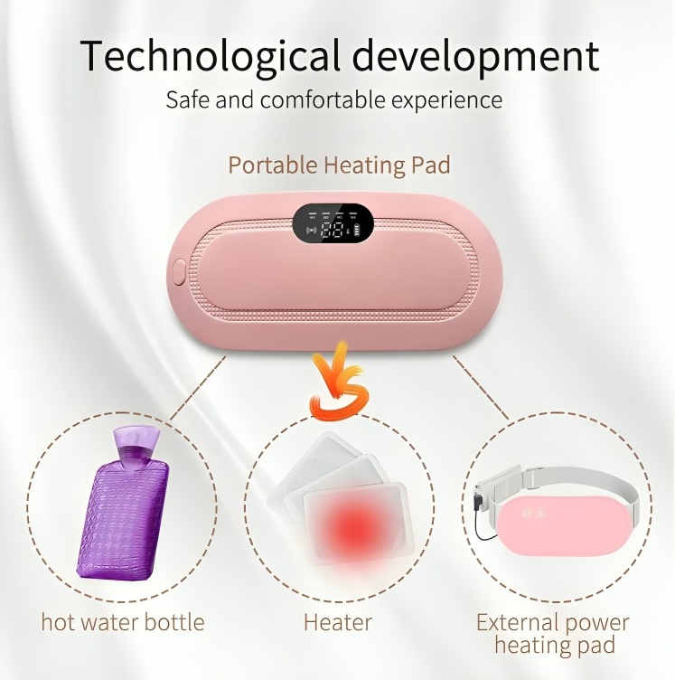Portable Cordless Heating Pad for Women
