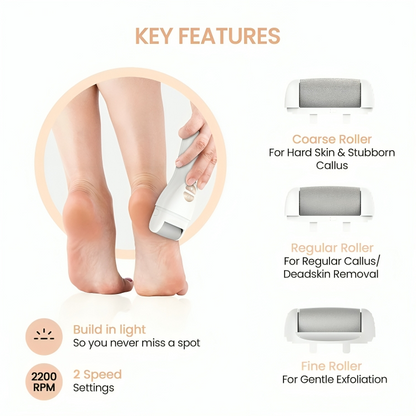 PROTOUCH Rechargeable Electric Foot Scrubber