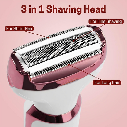 SUCITY Eyebrow Trimmer, 4 in 1 Multifunctional Hair Trimmer, Electric Shaver for Women