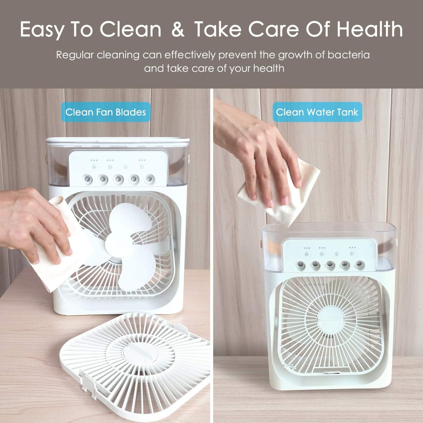 Portable Mini Air Cooler Fan