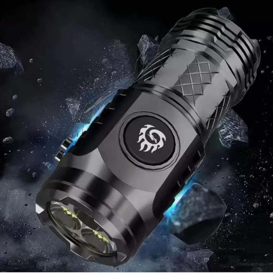 Mini 3 LED Flashlight Premium Outdoor Torch