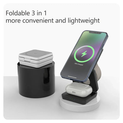 3-in-1 Foldable Wireless Charger