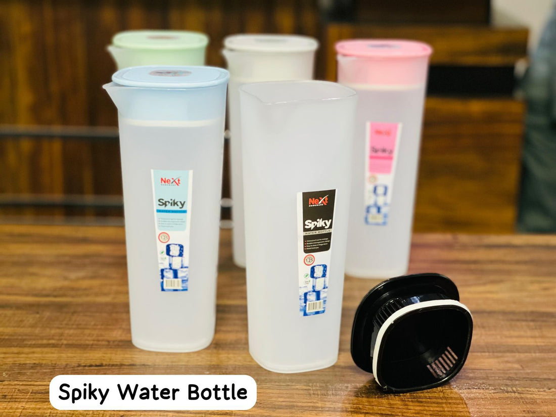 1.2 Liter Plastic Next Spiky Water Bottle For Home and Outdoor Use