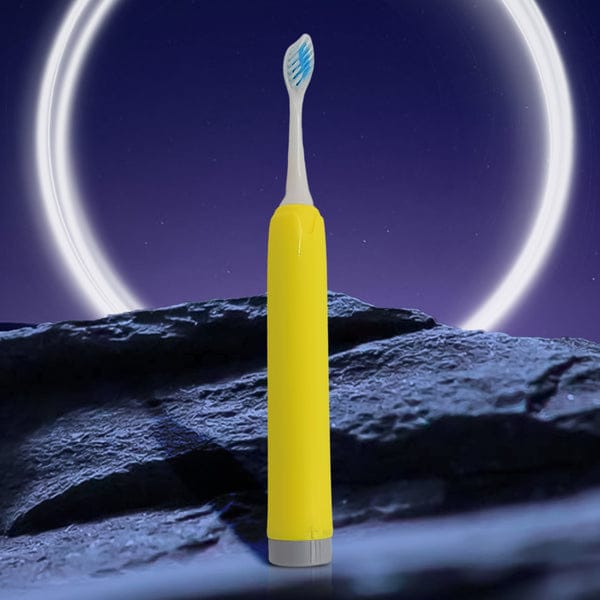 (Pack of 2) Waterproof Electric Head Cell Operated Toothbrush For Adult Use