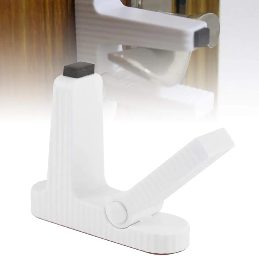 Door Handle Safety Lock – Child Proof Lever Lock | No Drill Door Lock