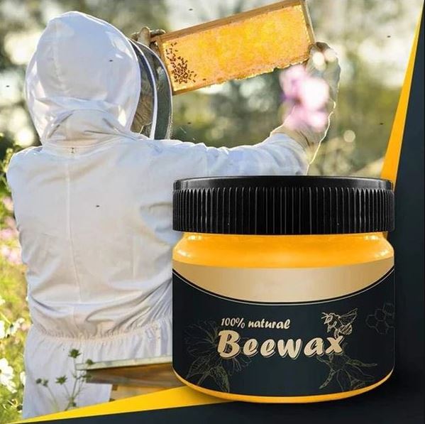 Beewax Furniture Polish with Long Lasting Cleaning and Shine Formula