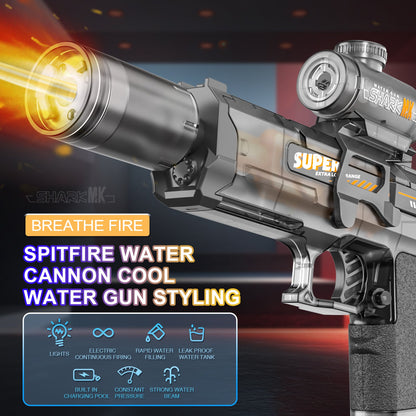 Electric Power Water Gun Rechargeable High-Pressure Spray