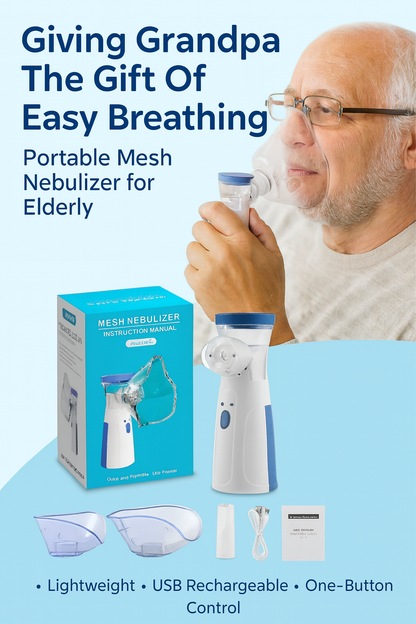 Mesh Nebulizer Machine For kids and adults