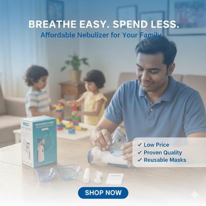 Mesh Nebulizer Machine For kids and adults